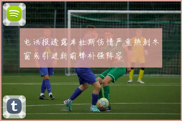 电讯报透露库杜斯伤情严重热刺冬窗或引进新前锋补强阵容